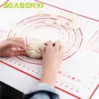 Силиконовые антипригарные коврики для выпечки, кухонные приборы для приготовления теста, пиццы, кондитерских изделий, инструменты и аксессуары для выпекания