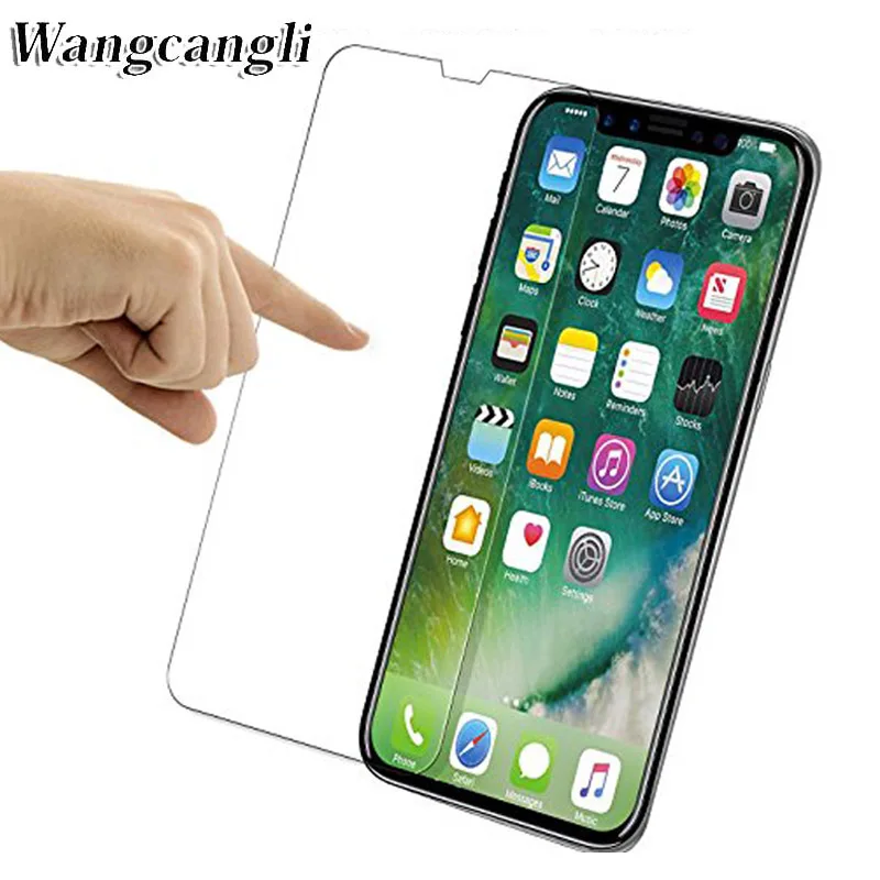 Wangcangli 0.3 мм закаленное Стекло пленка для iPhone 5 5S 9 H жесткий 2.5D Экран протектор i6 i7 7 8
