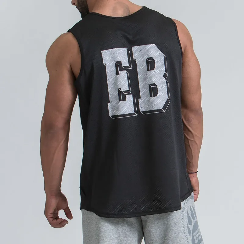 Phanteen Muscle Building Vest Fitness Men's Animal Paw Elastic Loose Quick-drying Tank Top | Мужская одежда