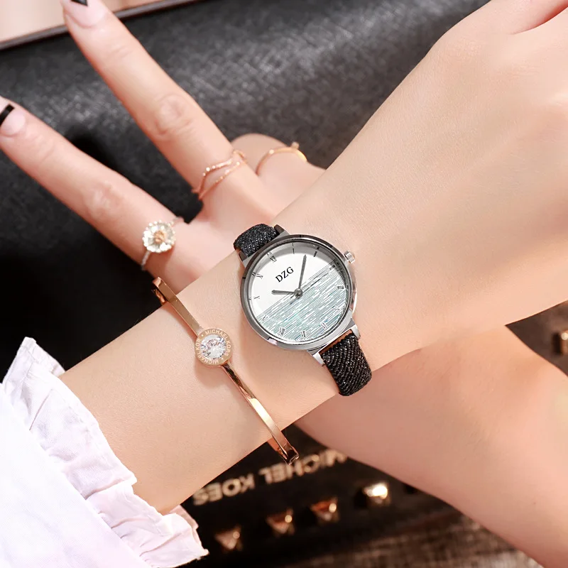 Женские повседневные кожаные кварцевые часы Relogio Feminino Montre Femme Zegarek Damski Horloges Vrouwen