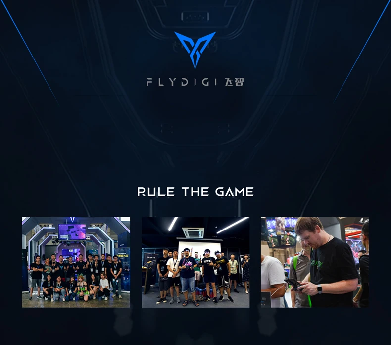 Flydigi pubg мобильный контроллер одна рука Механическая зеленая Ось Bluetooth клавиатура для iOS/Android Встроенная Мышь Клавиатура преобразования