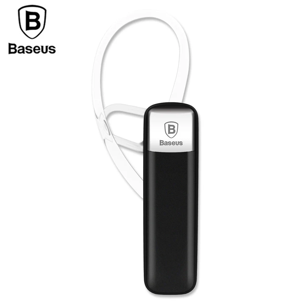 BASEUS мини Бизнес наушники Bluetooth 4 1 Беспроводной гарнитура стерео вкладыши для iphone