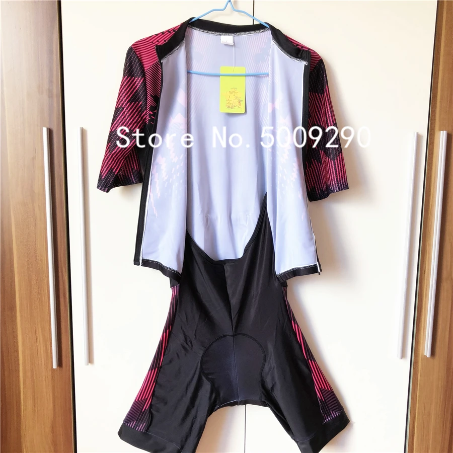 Все в одном лето Pro Велоспорт Skinsuit высокое качество Триатлон женская спортивная одежда для велосипеда