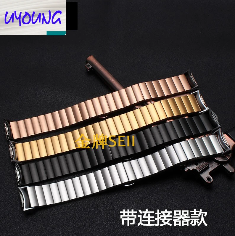 Спортивный ремешок UYOUNG для часов Samsung Gear S2 R720 из нержавеющей стали | Наручные часы