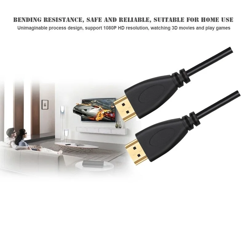 Lungfish Высокоскоростной HDMI кабель с Ethernet-Поддержка 3D 1080p и ARC - Full HD 1 м 5 2 3 |