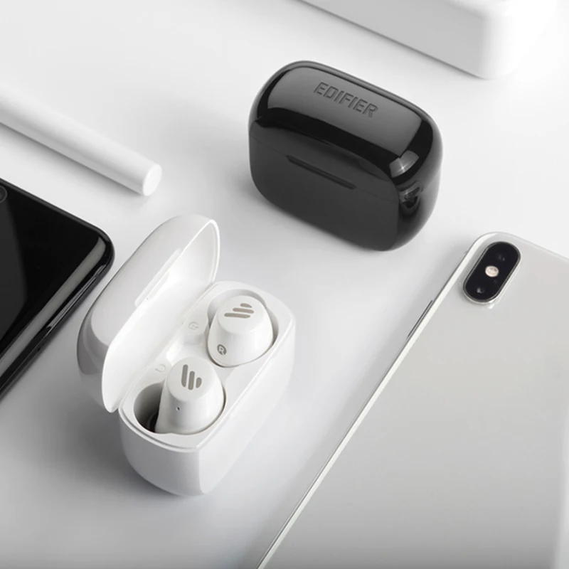 EDIFIER TWS1 наушники Bluetooth V5.0 сенсорное управление IPX5 Номинальный эргономичный