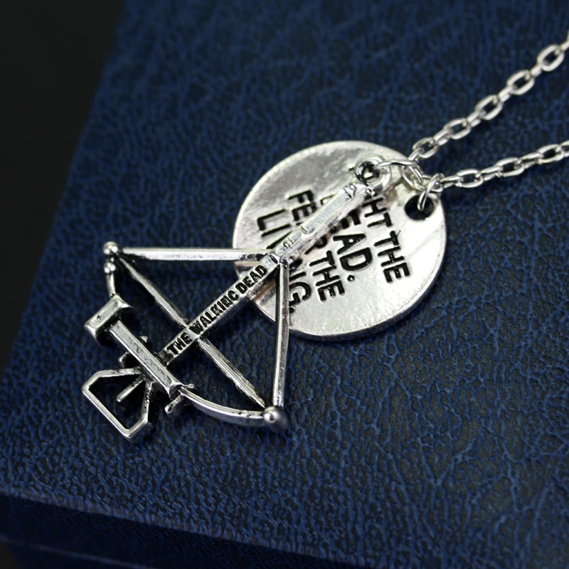 Оптовая продажа 20 шт./лот зомби борьба с мертвецами. Ожерелье кулоном Страшный