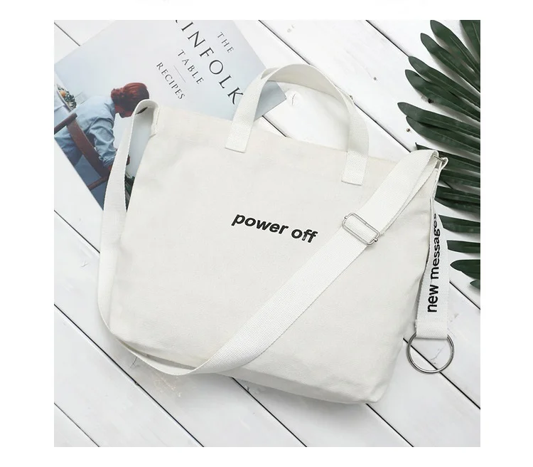 Модные холщовые сумки на плечо мессенджеры женские Молодежные повседневные для