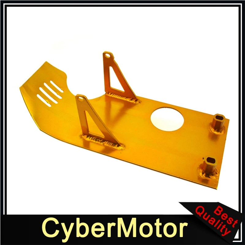 Gold Алюминиевая защита для двигателя для грязи велосипед ямы XR50 CRF50 50cc 70cc 90cc 110cc 125cc 140cc Lifan YX SSR YCF GPX SDG - Цвет: Gold