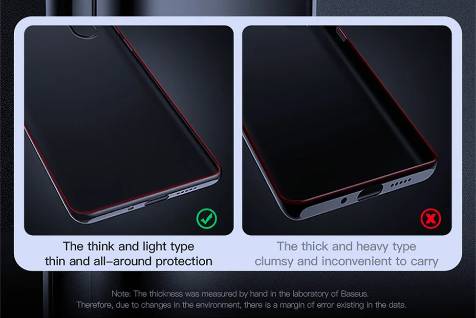 Тонкий чехол для телефона Baseus Untra для huawei P30 Pro, твердая ПП матовая защитная задняя крышка для huawei P30 P30Pro Coque Fundas