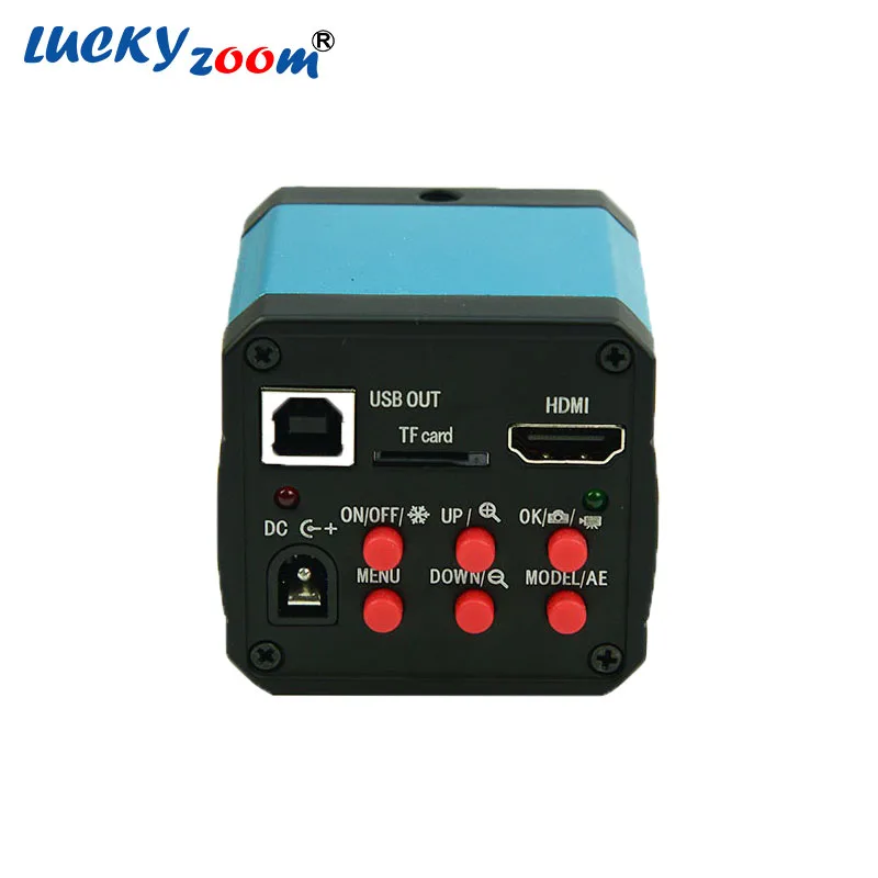 Luckyzoom бренд 3.5X 90X Тринокулярный шарнирной столп зажим 144 светодиодный