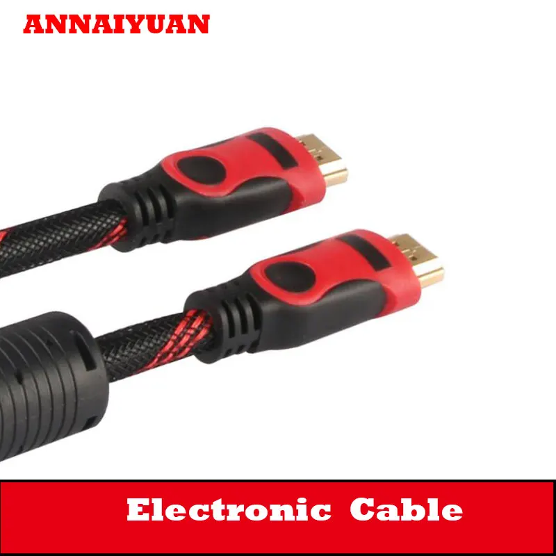 Бесплатная доставка HDMI аудио и видео кабель высокой четкости 15 метров 2 0 Версия