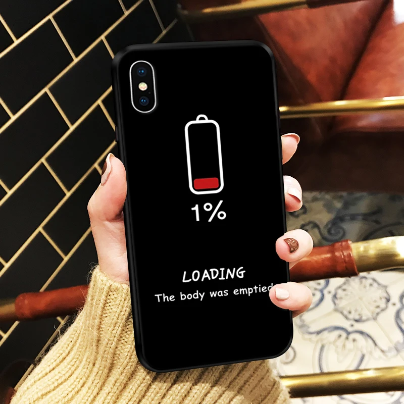 Чехол для iPhone 7 мягкий силиконовый чехол X 11 Pro 5 S 5S SE XR XS Max 6 8 Plus | Мобильные телефоны