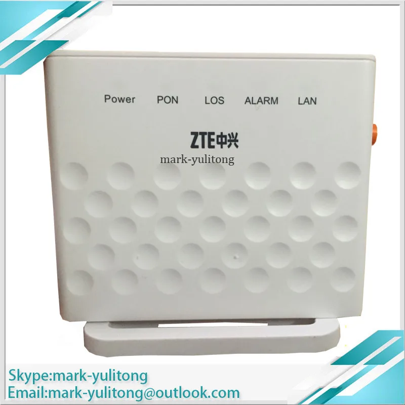 

5 pcs Original ZTE GPON FTTH ONT ZXA10 F601 Terminal or FTTO GPON onu with One GE Ethernet Port, English Version.