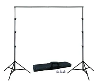 background holder 10ft x 6 5ft 3m x 2m adjustable muslin background backdrop support stand kit carrying bag 4pcs clamps