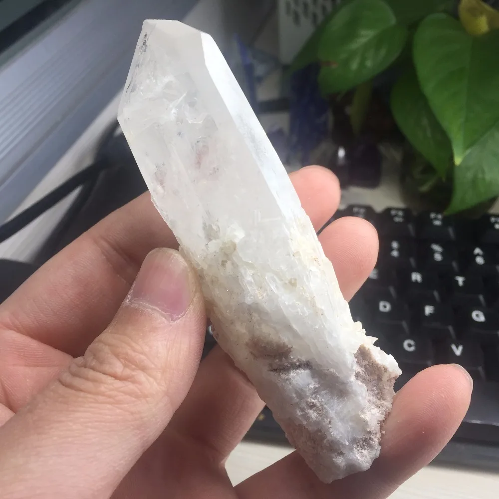 109g Natural Skeleton Quartz Crystal Stone Healing Minerals Wand Specimen #BH1032 | Дом и сад