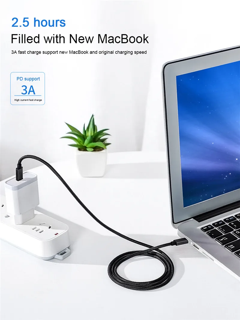 Usb type-C кабель 3A Быстрый кабель USBC к USB C для samsung S9 S8 Note 9 8 PD Быстрая зарядка зарядное устройство Шнур USB-C кабель type-C