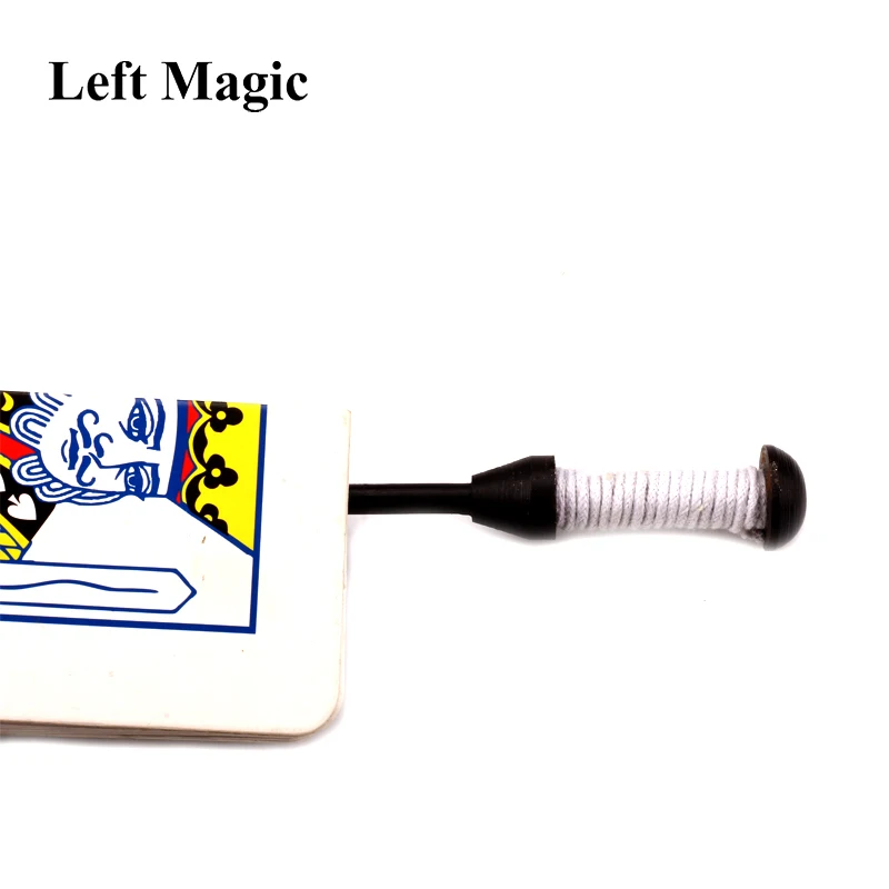 Фонарик для карты Fan Fire Magic trick Flaming Torch To Card immick Stage magic Props изменить магический