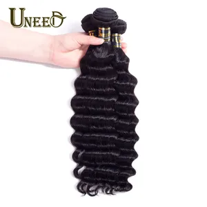Необработанные волосы, волнистые Малайзийский уток волос Remy, человеческие волосы, пучок, натуральный цвет 10-28 Бесплатная доставка купить 3 или 4 Bundes