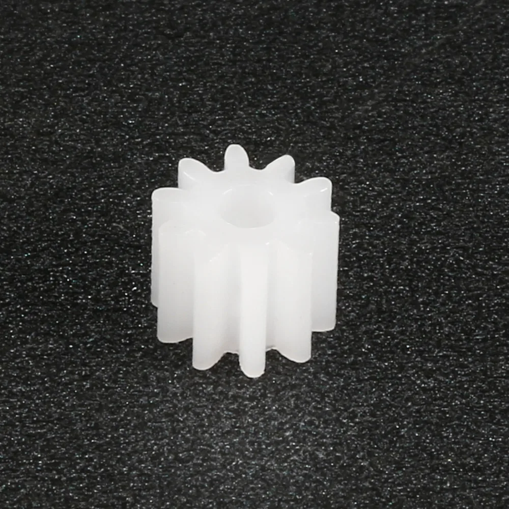 Uxcell 100 шт. OD5.5mm 9 зубьев пластиковый модуль шестерни диафрагма 2 мм для DIY