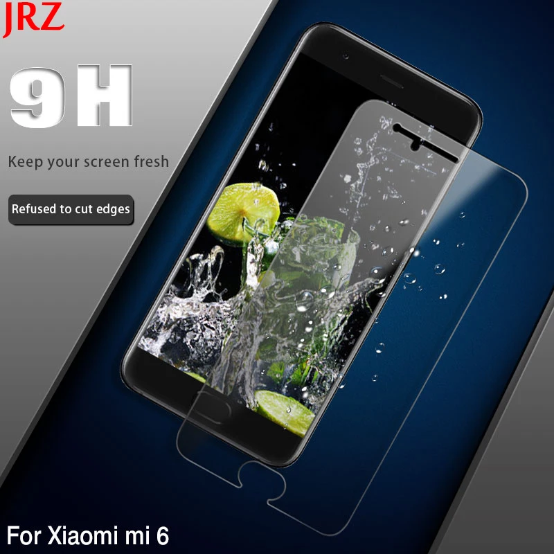 JRZ закаленное стекло для Xiaomi Mi 6 Защитная пленка экрана замена телефона легко