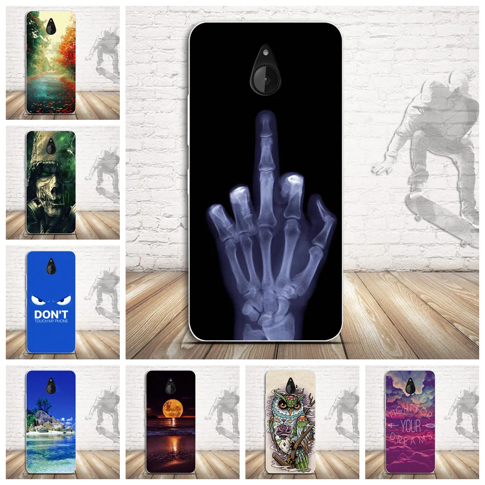 Чехол для Coque Microsoft Nokia Lumia 640XL силиконовый чехол из ТПУ задняя крышка милый 3D Lumia640XL
