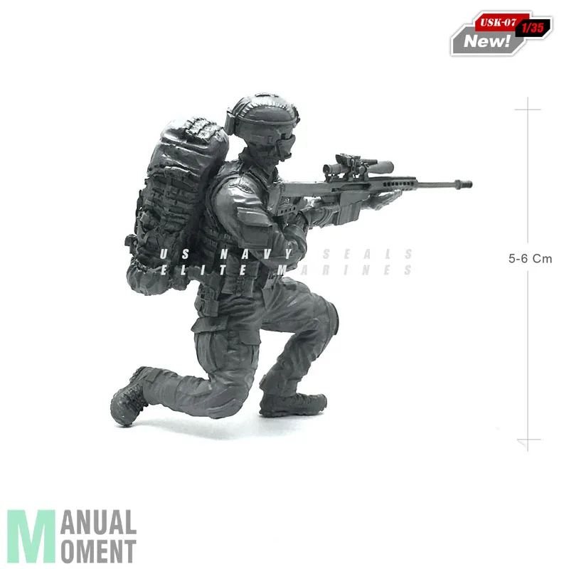 1/35 современный армии США уплотнение Коммандо Снайпер индивидуальный солдат