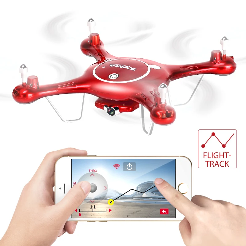SYMA X5UW селфи Дрон 2 4 г 4CH вертолет с HD Камера FPV Wi Fi в реальном времени передачи Quadcopter