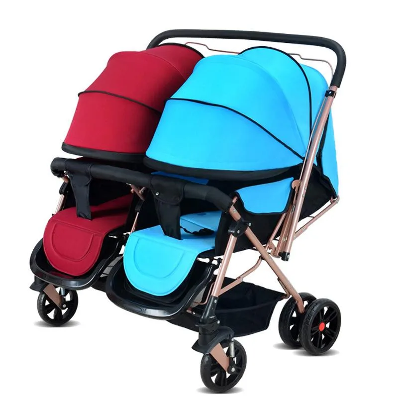 

Strollers for Twins 0-3 Years Old Bebek Arabasi Prams for Newborns Baby Girl&Boy Two Babies Stroller Baby Strollers Brands