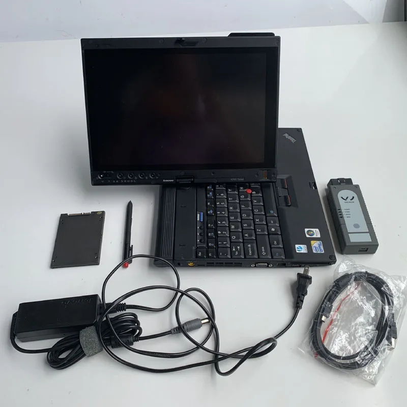 Полный чип VAS6154 OKI Odis V5.13 беспроводной VAS 6154 Pro автоматический диагностический Автомобильный сканер осязаемый X200T программное обеспечение для ноутбука HDD/SSD