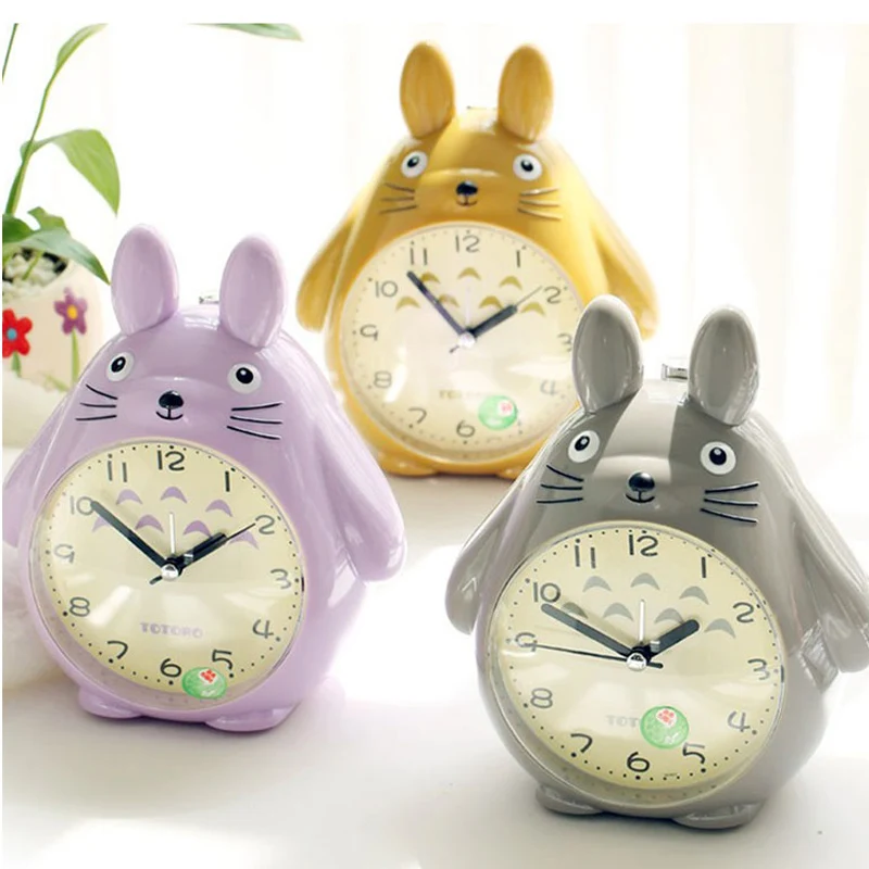 Дракон Кот мультфильм ребенок студент будильник кварцевые часы современный