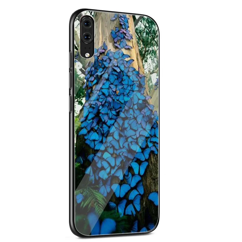 Чехол из закаленного стекла для Huawei P30 P10 P20 Pro P Smart Mate 10 20 Lite Y6 Y9 Honor 7A 8X9