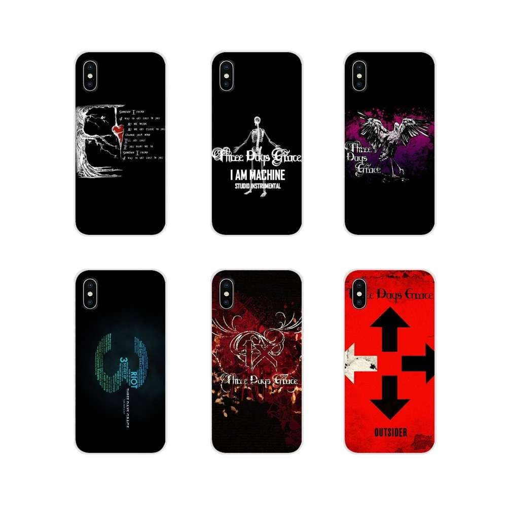 Чехол для телефона с изображением обложки Three Days Grace ПОГ 3DG арт Xiaomi Mi4 Mi5 Mi5S Mi6 Mi A1 A2 5X