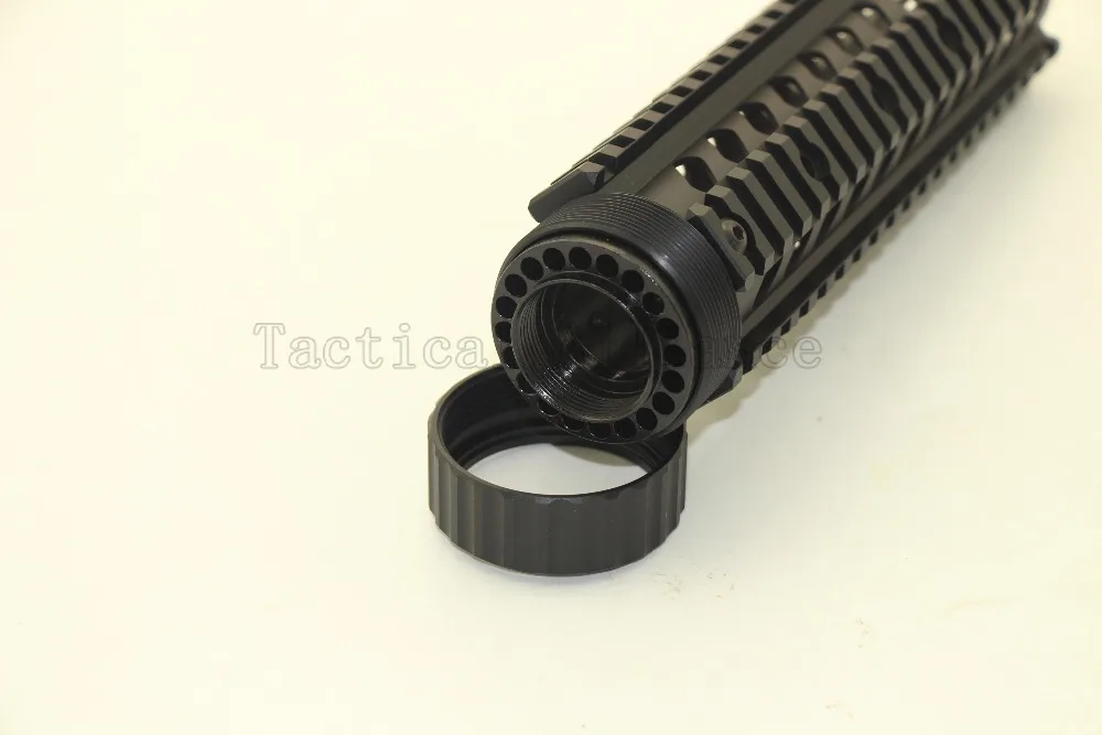 Охота 9 ''дюйма AR .223/5.56 БЕСПЛАТНАЯ Float Quad Handguard RAS рельс 15 M16 M4 страйкбол Пейнтбол