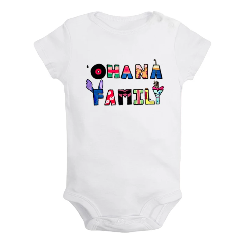 JaBaby347WD Милый Лило и Стич семья Охана Покемон Пикачу Дизайн для новорожденных мальчиков и девочек униформа-комбинезон с принтом для младенцев - Цвет: JaBaby347WD
