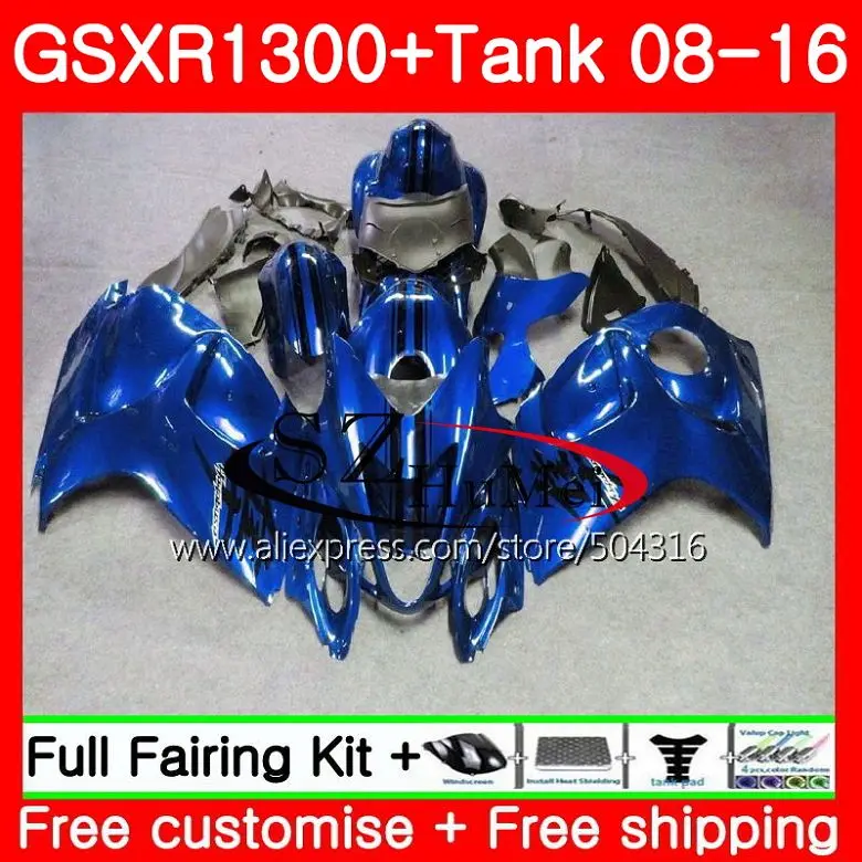 

Инъекции для SUZUKI Hayabusa глянцевый синий GSXR1300 08 09 10 11 12 13 15 43SH19 GSXR 1300 2008 2009 2010 2011 2013 2016 обтекатели