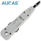 Aucas KD-1 Профессиональный сетевой ethernet-Кабель, инструмент для коммутационной панели RJ11 RJ45, инструмент для обрезки сетевого кабеля