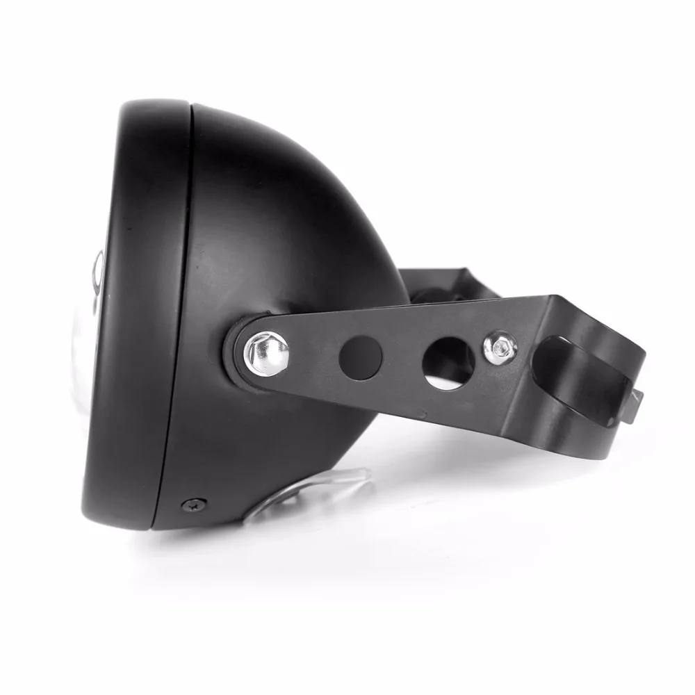 Черное Монтажное кольцо в сборе для корпуса фары 5 75 дюйма регулируемое мотоцикла