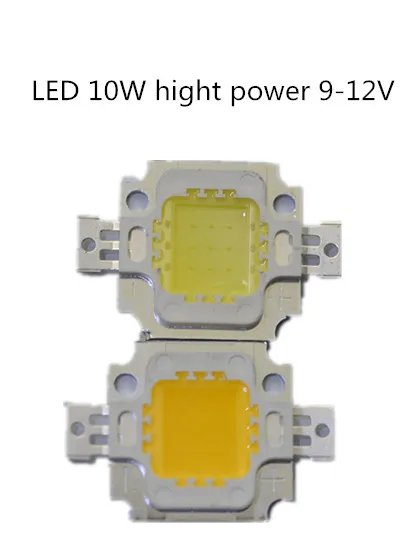 9-12V 300 шт./лот 10 Вт светодиодный чип лампы IC лампы для освещения SMD 10 Вт 9-12 В 900LM белый теплый белый col белый высокой мощности 24*48 чип - Испускаемый цвет: 9-12V