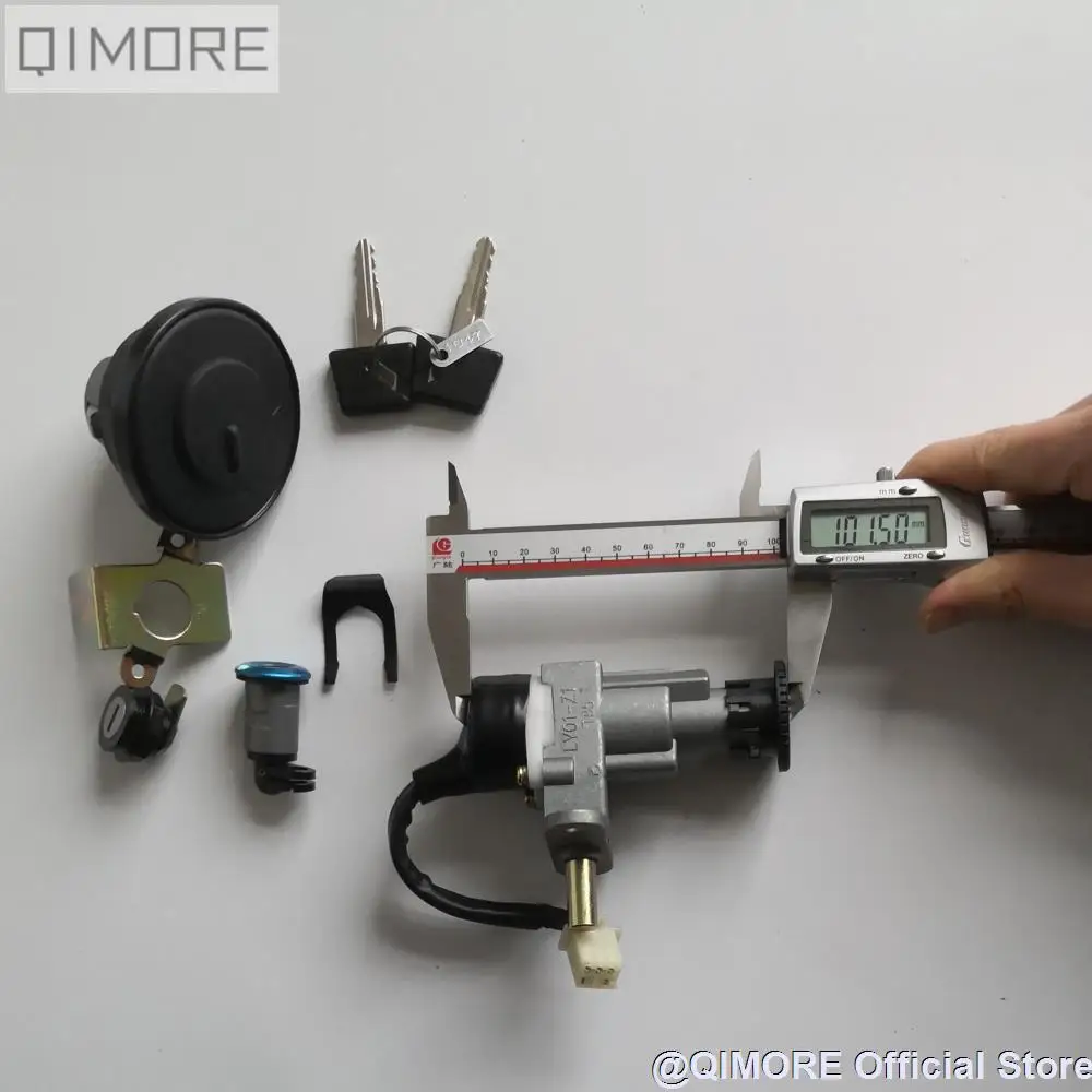 Набор замков зажигания для скутеры QJ B08 Keeway F-act Focus RY8 RX6 Vento Triton CPI Hussar Vmoto Monza JP50 Stels Tactic