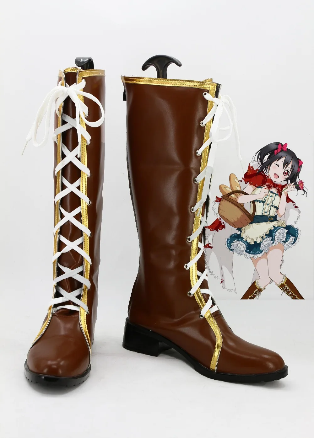 

Japanese Anime Lovelive! Fairy Tale Nico Yazawa Cosplay Shoes Boots For Halloween Christmas For Women Girls Boots Custom Made