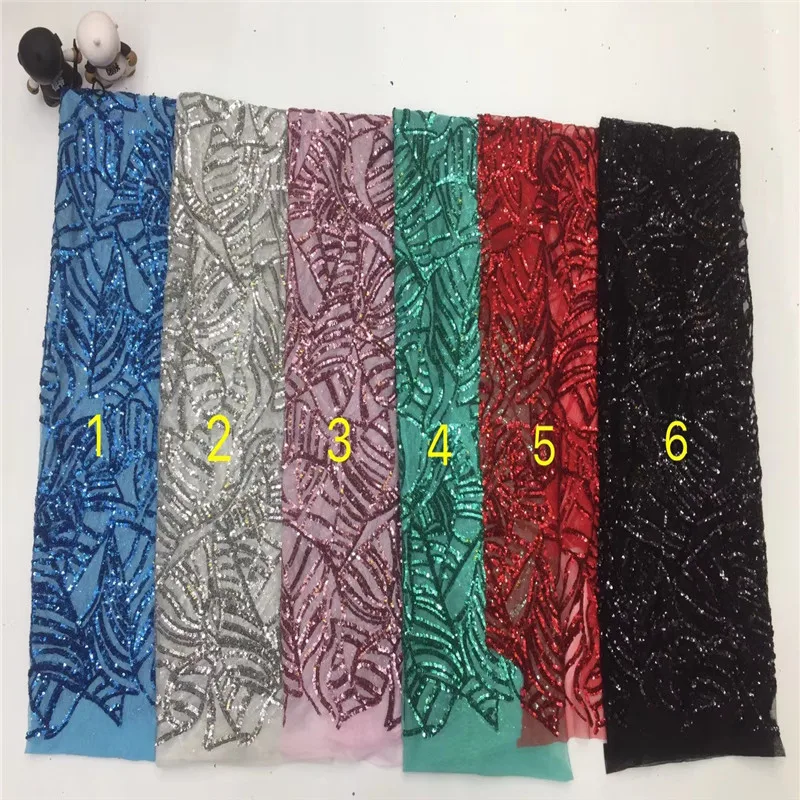 

Cassiel Black Color Free shipping 5yards/lot french tulle lace fabric with Sequins nigerian net lace fabrics for wedding
