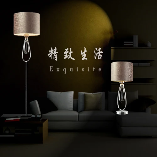 Напольная Лампа из кованого железа с гальваническим покрытием никогда не