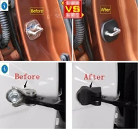 yimaautotrims auto accessory inner door stop rust waterproof door lock protector cover kit fit for renault koleos 2017 2020