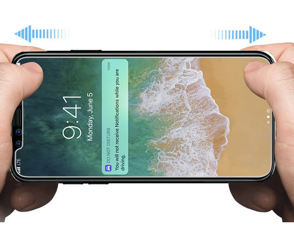 Lovekiss New 0.26mm 9H Explosion protection Tempered Glass For iPhone X 8 Plus 8Plus 7 6 6S 7Plus Screen Protector Film | Мобильные