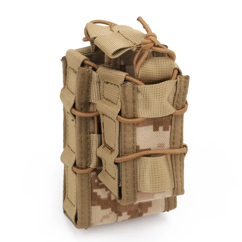 Molle Системы подсумок 5 56 9 мм хранения двойной спальные мешки 1000D нейлон Airsoft