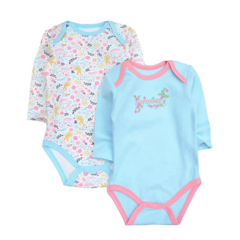 Комбинезоны для новорожденных одежда мальчиков и девочек 2 шт./лот 2018 хлопок с