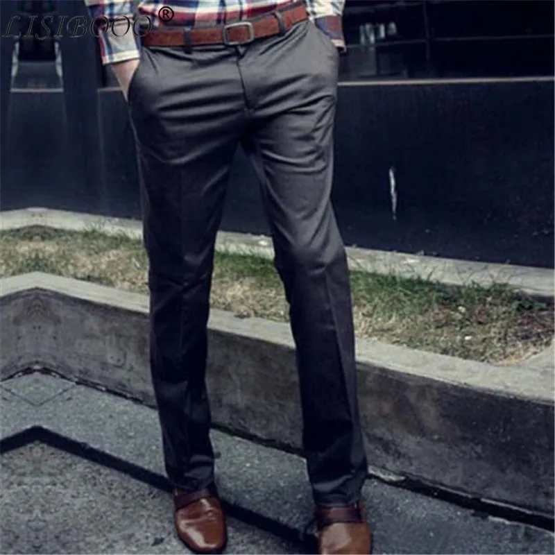 Мужская одежда костюм брюки мужские облегающие повседневные деловой Длинные