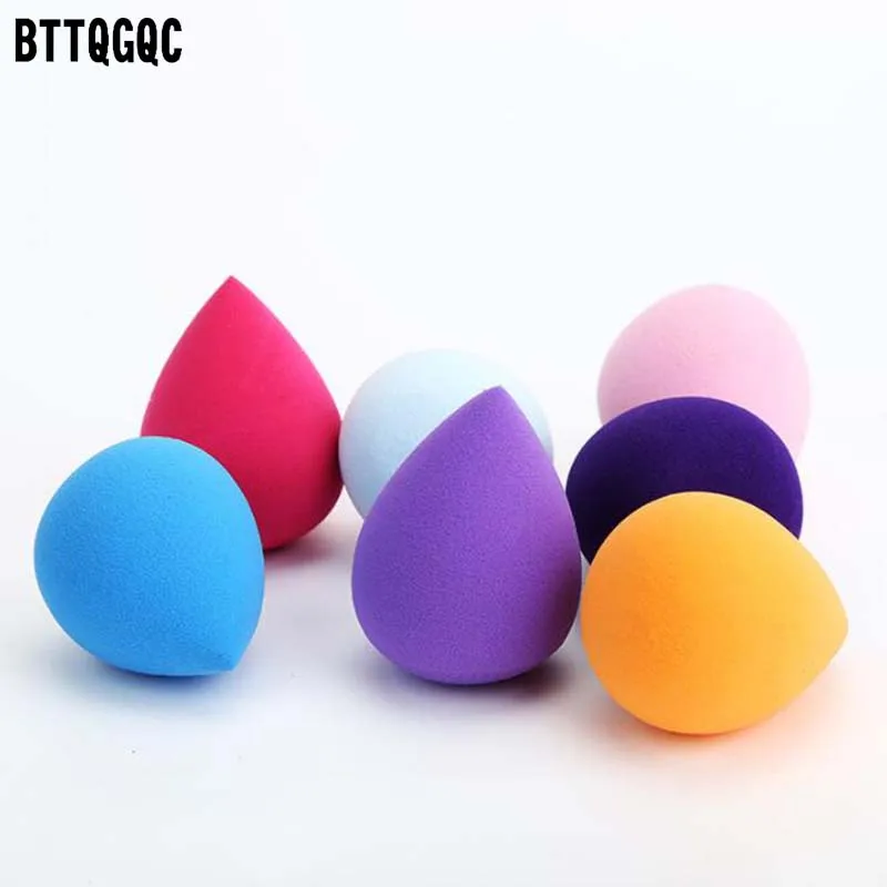 BTTQGQC 1pc Make Up Beauty Sponge for Dry Wet be Bigger Foundation Cosmetic Puff Flawless Powder Smooth Face 001# |