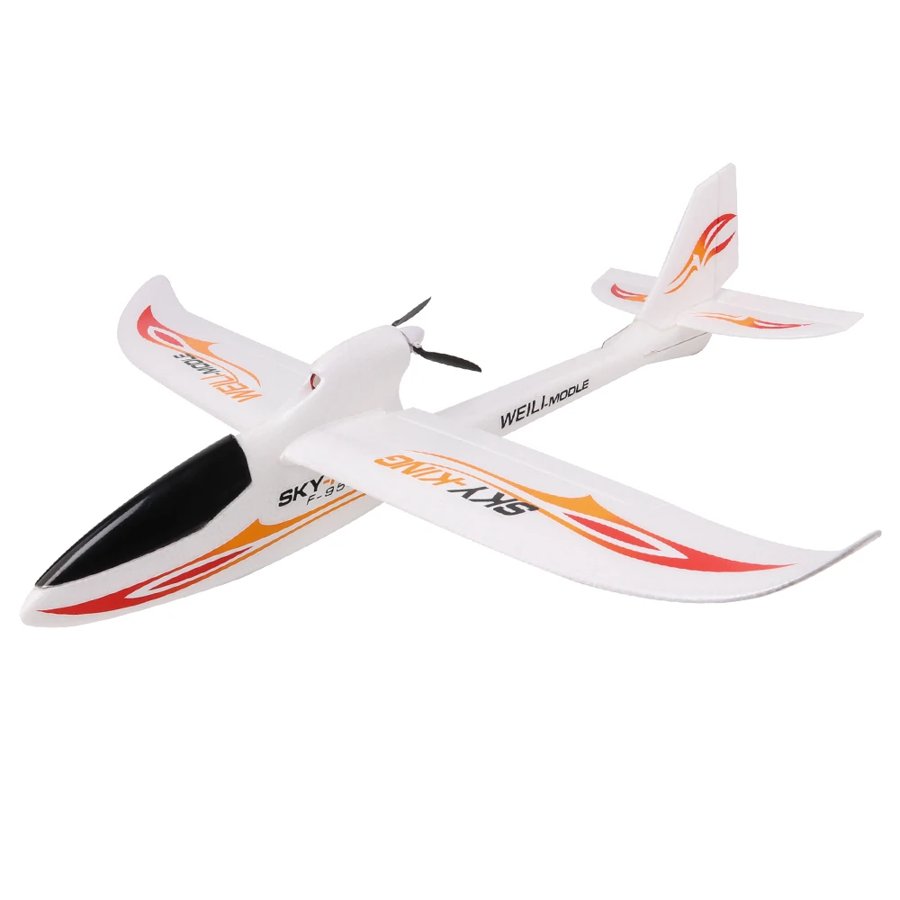 F959 Sky King 3 канальный Радиоуправляемый Дрон самолет с Push Speed планер фиксированным